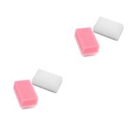 NIYANGLE 4 pièces Brosse Sensorielle Wilbarger pour Garçon Fille Autistes Brosses Sensorielles Compactes et Développement Moteur Mixtes Blanc et Rose Portable et Adaptée et Filles