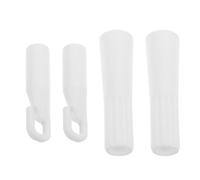 NIYANGLE 4 Pièces Crochet de Baguette pour Stores Poignée de Remplacement | Plastique Blanc, Compatibilité, Réglage Silencieux, Contrôle Simple Lumière L’intimité