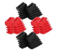 NIYANGLE 4 Pièces Drum Rack Feet Replacement Antislip Drum Leg Protectors Plastic Accessories For Percussion Stands