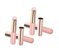 NIYANGLE 4 Pièces Pinceau à Lèvres Silicone Applicateur Lèvres Pinceau Diffuseur Portable