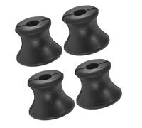 NIYANGLE 4 pièces Support pour Diapason Caoutchouc Base Stable Antidérapante Accessoire Portable pour Thérapie Sonore et Méditation Lot