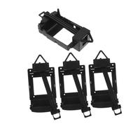 NIYANGLE 4 pièces Unité Entraînement Pendule Horloge Mécanisme Pendule Remplacement Plastique Mouvement Fluide pour Horloges Murales et Artisanales Compatible Divers Modèles