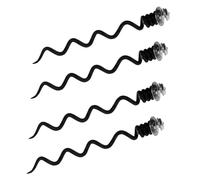 NIYANGLE 4 pièces Vis Spirale de Remplacement Métal pour Ouvre-bouteille de Vin Accessoires Précis pour Tire-bouchon Compatible avec Bouchons de Bouteilles Variés