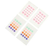 NIYANGLE 4feuilles Anti-boutons Pour Soins Peau Autocollants Pour Enlever Les Acrochordons Pour Grains De Beauté Du Visage Dissolvant Acrochordons