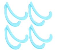 NIYANGLE 4paires Lot Crochets Pour Bande De Masque Accessoires Pour Utilisation Quotidienne Extérieur Bleu