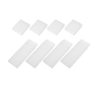 NIYANGLE 4pièces Boîte de Rangement Compacte pour Gratte-langue de Voyage Étui Léger et Portable pour Organisateur de Gratte-langue Boîte de Rangement Pratique pour Valise