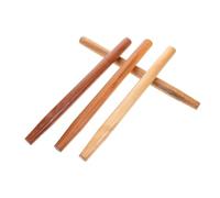 NIYANGLE 4pièces Manches Bois Robustes pour Outils de Jardinage Remplacements Ergonomiques Longs pour Pelles Houes et Haches Poignées Confortables pour Usage Agricole et Chantier