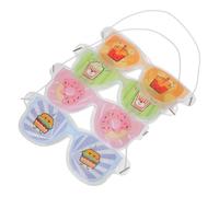 NIYANGLE 4pièces Masque Gel Pour Yeux Froid Réutilisable Cache-yeux Rafraîchissant Lot Pour Soins De Peau