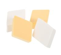 NIYANGLE 4pièces Mélangeur De Maquillage Lot De Éponges Réutilisables Pour Visage Outils De Beauté Et Cosmétiques Avec Extrémité Pointue Pour Précision