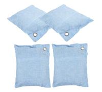 NIYANGLE 4pièces Purificateurs Air Pour Chaussures Et Armoires Absorbeurs Humidité Pour Maison Voiture Et Animaux Couleur Bleue