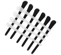 NIYANGLE 5 Paires de Couvre-branches Antidérapants en Silicone pour Lunettes de Lecture Confortables, Protège-branche Anti-glisse pour Petites Lunettes, Accessoires Pratiques