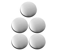 NIYANGLE 5 pièces Couvercle Orifice Évier Acier Inoxydable Cache Trop-plein pour Cuisine et Salle de Bain Bouchon Décoratif Résistant à Humidité Installation Facile pour Vasque Poser