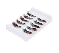 NIYANGLE 5paires Faux Cils Naturels Touffes Extensions De Cils Pour Maquillage Quotidien Usage Professionnel