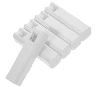 NIYANGLE 5pièces Accessoires de Stores de Fenêtre Blanc Poids pour Cordon de Rideau avec Pendentif Carré Compatible Stores Enrouleurs Installation Rapide