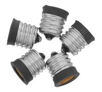 NIYANGLE 5pièces Adaptateur de Douille Lot de Convertisseurs de Culot Intermédiaire pour Ampoules Candelabra Installation Facile et Compatible pour Éclairage Domestique
