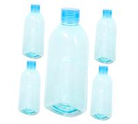 NIYANGLE 5pièces Bouteilles De Voyage Flacons Miniatures Étanches Pour Liquides Pour Huiles Essentielles Nettoyage Avec Couvercle Sécurisé