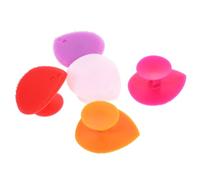 NIYANGLE 5pièces Brosse De Bain Silicone Pour Nettoyage Du Visage Brosse à Massages Double Face Facile à Et Sécher Matériau Doux Et Original Pour Noël