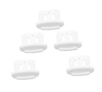 NIYANGLE 5pièces Capuchons De Glissière Supérieure De Remplacement Pour Étagère De Lave- Accessoires Universels Pour Toutes Marques Et Modèles