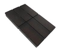 NIYANGLE 6 Pièces Boîte De Rangement Plastique avec Couvercle Boîte à Maquillage Petite Rectangulaire pour Voyages Bijoux Et Fournitures