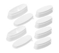 NIYANGLE 6 pièces Boîte de Rangement pour de Trempage Ongles Bac Recyclage Compacte et Portable Organiseur Nail Dip pour Récupération Précise et Espace de Travail Propre