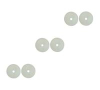 NIYANGLE 6 Pièces filtre de sèche-linge accessoires de filtre sécheur filtre à charpie pour sécheuse attrape-peluche pour sèche-linge attrape-peluche pour sécheuse Séchoir receveur blanche