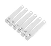 NIYANGLE 6 pièces Ouvre-flacon Mini Acier Inoxydable pour Bouteille de et Liquide Oral Outil Manuel Polyvalent Facile à Utiliser pour Centre Médical et Hôpital