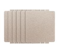 NIYANGLE 6 pièces Plaque de Mica pour Micro-ondes Isolante Haute Température Feuille de Remplacement pour Four à Micro-ondes Protection Du Guide-ondes Accessoire de Réparation Adaptable