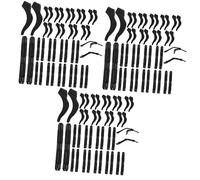 NIYANGLE 60 Paires Housse Anti-dérapante Pour Lunettes Poignées D'oreille De Lunettes Poignées De Lunettes Pour Derrière L'oreille Accessoires Gel De Silice Montures De Lunettes