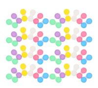 NIYANGLE 60 Pièces Boîte à Lentilles de Contact Compacte en Plastique Double Compartiment Indépendant, Résistante aux Traces et Taches, pour Voyage en Extérieur