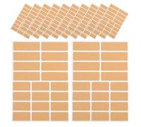 NIYANGLE 600 Pièces Étiquettes Autocollantes Imprimables 600 Pcs en Kraft Clair 5X2,5 CM et 7,6X2,5 CM, Compatibles Écriture Manuscrite et Impression, pour Flacons D’Huiles Essentielles,
