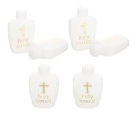 NIYANGLE 6pièces Bouteilles Eau Bénite Rechargeables pour Pâques Sacrement Catholique Bénitier Cadeau Baptême Exorcisme