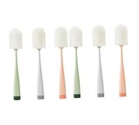 NIYANGLE 6pièces Brosse De Nettoyage Pour Bouteilles Eau Avec Poignée Longue Brosse Multi-usage Pour Gobelets Biberons Et Vases De Nettoyage Et Pratique