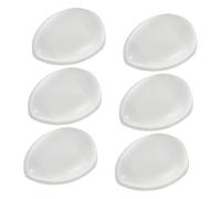 NIYANGLE 6pièces Mini Éponge Silicone Pour Maquillage Et Réutilisables Outils De Confortables Et Faciles à Nettoyer
