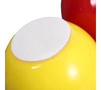 NIYANGLE 8 Pièces Poignées de Tiroir Clown Nez Multicolores Boutons Décoratifs pour Meubles Armoire Cuisine et Salle de Bain Faciles à Installer et Durables