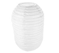 NIYANGLE Abat-Jour Décoratif en Papier de Riz Blanc Pliable pour Plafonnier, à Suspendre pour Chambre, Salon, Hôtel, Fête - 1 Pièce Résistante