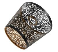 NIYANGLE Abat-jour Fer pour Lampe de Chevet Abat-jour Métallique Léger et Compact Couvre-lampe Décoratif pour Salon et Chambre Facile à Installer Ambiance Chaleureuse
