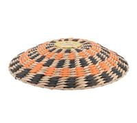 NIYANGLE Abat-jour Tressé en Papier 35 Cm pour Douille E27, Abat-jour Suspendu Rustique, Accessoire de Lampe Intérieur pour Maison, Hôtel et Restaurant, Cache-lampe Décoratif Vintage