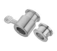 NIYANGLE Accessoire de Remplacement pour Rôtissoire de Gril Gaz en Fer Chromé Argenté, Compatible Polyvalent avec Design Gain de Place, pour Barbecue Domestique