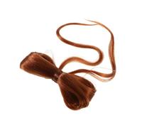 NIYANGLE Accessoires De Coiffure Synthétique Avec Nœud Décoratif Clips Pour Chignon Faux Cheveux Faciles à Utiliser Et Confortables Pour Femmes Parfaits Pour Toutes Les Occasions