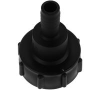 NIYANGLE Adaptateur de Réservoir IBC en Plastique Noir, Connexion Facile | Accessoire pour Secteurs Industriels, Compatible Engrais et Produits Chimiques, 85g, Polyvalent