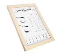 NIYANGLE Affiche De Style De Tableau De Présentation Pour Extensions De Guide Art Éyelash Décoration Élégante Pour Salons De Beauté