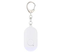 NIYANGLE Alarme Personnelle Compacte et Lampe Torche à Main Rechargeable, Volume 130db, Abs/pc, Usage Extérieur et Clip sur Paquet, pour Femmes et Agents de Sécurité