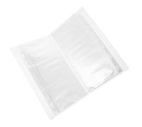 NIYANGLE Album Transparent de Rangement pour Cartes et Tickets Classeur Collectionneur PP Organise Cartes Postales Billets Avion et Concerts Cadeau pour Fans