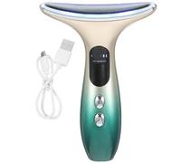 NIYANGLE Appareil De Massage Facial Électrique Anti-rides Ems Lumière Led Dispositif De Raffermissement Pour Visage Et Cou Modes Multiples Avec Vibrations Haute Design Élégant Et