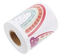 NIYANGLE Autocollant Bordure Arc-en-Ciel 20M pour Tableau Noir Décoration Scolaire et Murale Stickers Muraux Colorés pour Salle de Classe Fête et Affichage