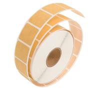 NIYANGLE Autocollants Carrés en Papier Kraft Auto-adhésifs 1000 Pcs pour Réparation de Cibles de Tir, Accessoires Portables et Pratiques pour Marquage Précis en Chasse et Tir Sportif