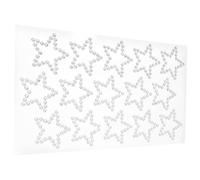 NIYANGLE Autocollants de Pierres Précieuses pour Visage Bijoux de Corps à Coller Stickers Pours Yeux Visage Fête