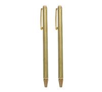 NIYANGLE Baguette de Sourcier en Alliage de Cuivre 2pcs Design Télescopique pour Détection D'eau et Exploration Géologique en Extérieur, Facile à Utiliser