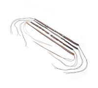 NIYANGLE Bandeau Chapeau Plage 4 Pièces Lanières Tressées Ceintures pour Femmes Ensemble Décoratif Style Western
