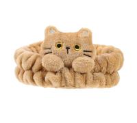 NIYANGLE Bandeau Chat Antidérapant En Polaire Doux Pour Soin Peau, Taille Unique, Bandeaux Pour Se Laver Le Visage, Femmes, Usage Spa Et Maquillage